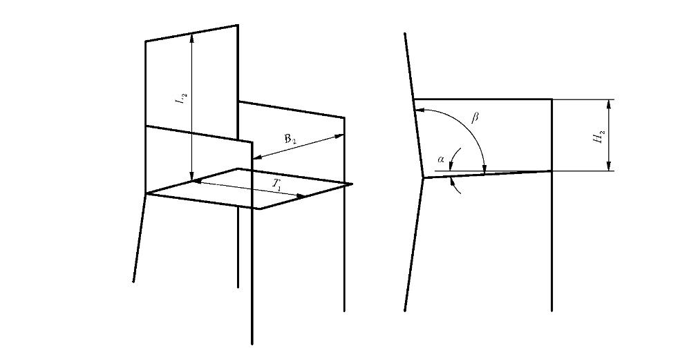 椅类家具标准尺寸